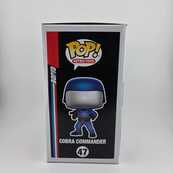 Funko Pop! Retro Toys GI Joe Cobra Commander #47 GameStop Exclusive Vinyl Figure - Picture 4 of 5
